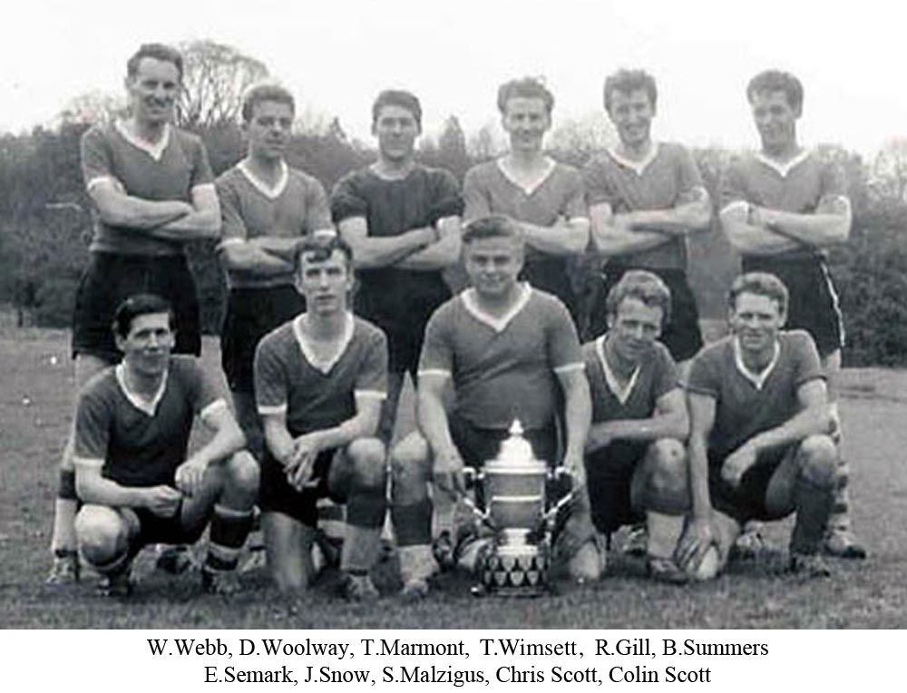 Platt - Sevenoaks Division 1 Winners 1960-61
